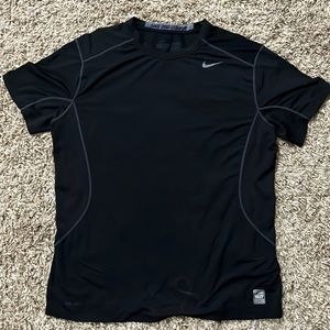 Mens XL Nike Pro Combat Black Dir-fit shirt
